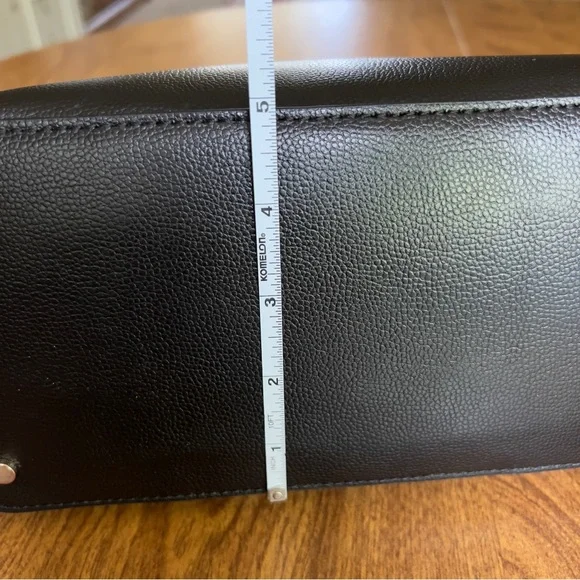 Kate Spade New York Women’s Black Leather Patterson Drive Meduim Satchel Handbag - Picture 11 of 12